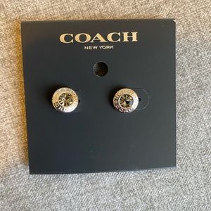 💎 Coach Silver Stud Earrings 💎